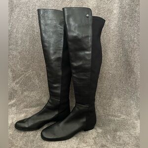 Vince Camuto Elegant Black Over-the-Knee Boots